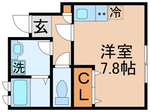 アスピリア４２１４の物件間取画像